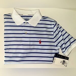 NWT Boys S (8) PERFORMANCE Polo by Ralph Lauren
